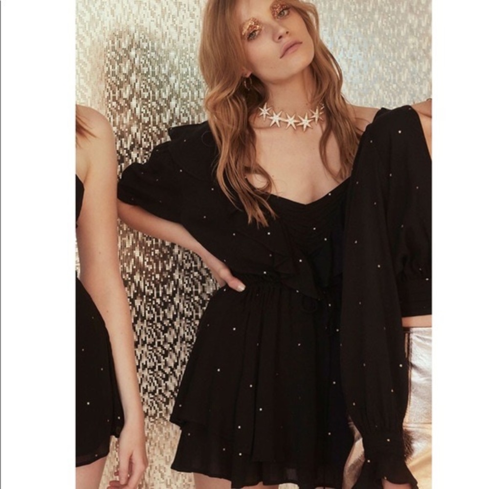 FOR LOVE AND LEMONS DISCO BABY DRESS